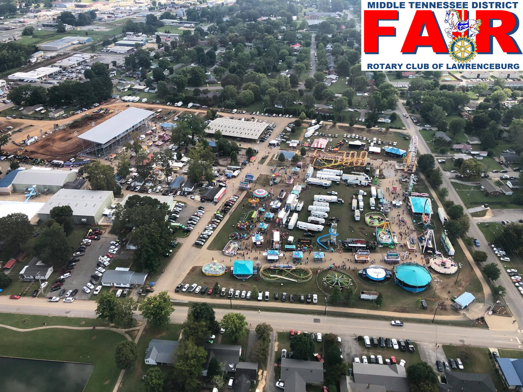 Middle Tennessee District Fair sponsored by Lawrenceburg Rotary